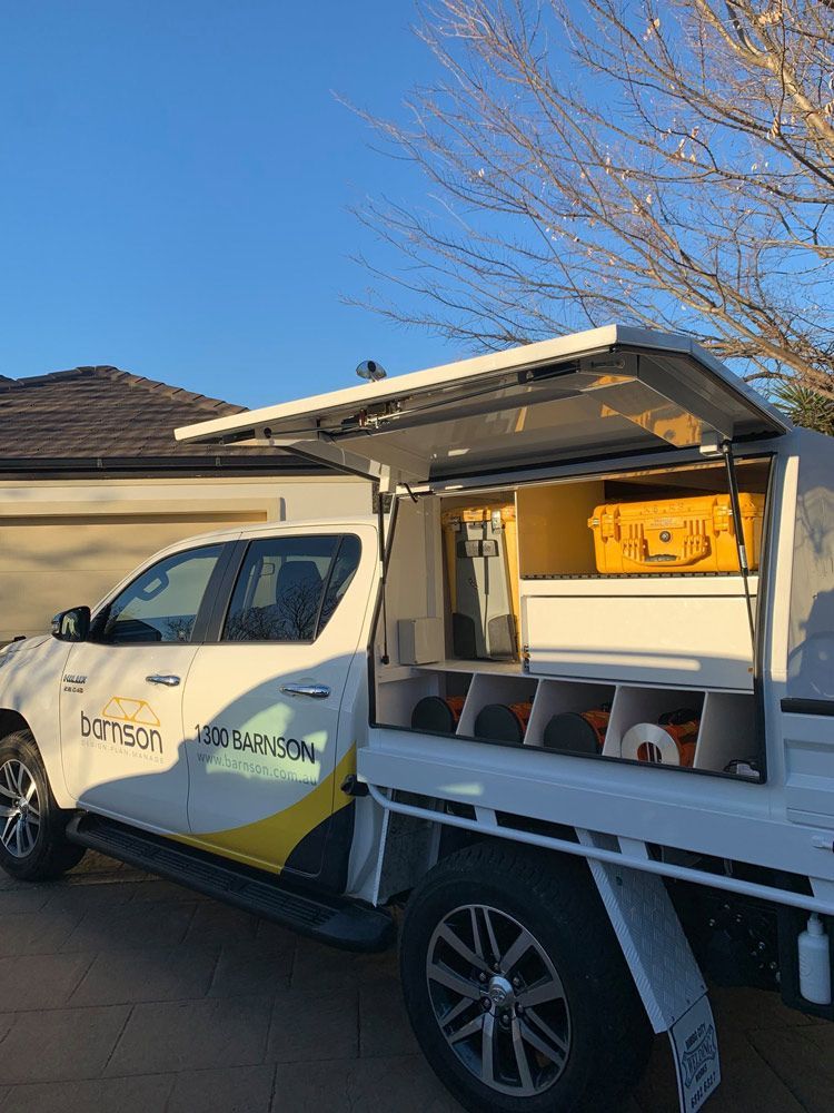 Open Ute Toolbox With Compartments — Welding Works in Bathurst, NSW