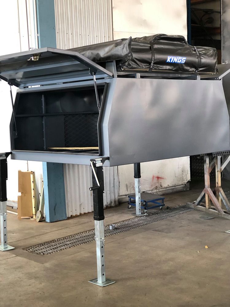 Canopy Being Fabricated For Ute — Welding Works in Lightning Ridge, NSW