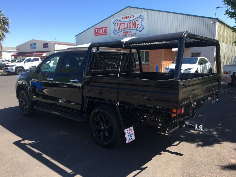 Canvas Canopy Frame Hilux Dual Cab Tray