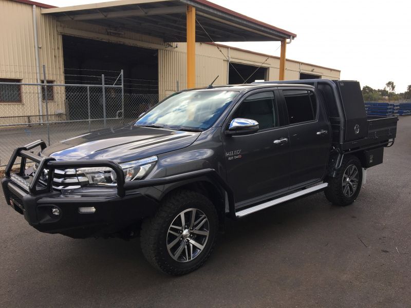 Half Canopy With Fridge Slide