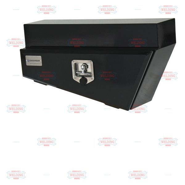 Underbody Tapered - Black Steel Left of Wheel Closed