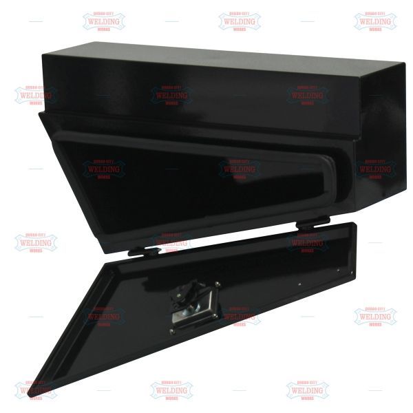 Underbody Tapered - Black Steel Right of Wheel Opened