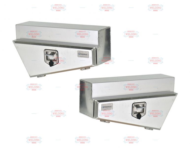 Underbody Tapered - Pair Aluminium Smooth