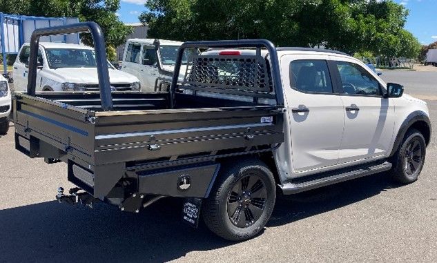 Black Steel Ute Tray  — Welding Works in Dubbo, NSW