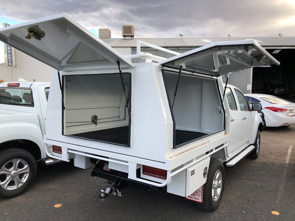 Ute Trays with Custom Canopy