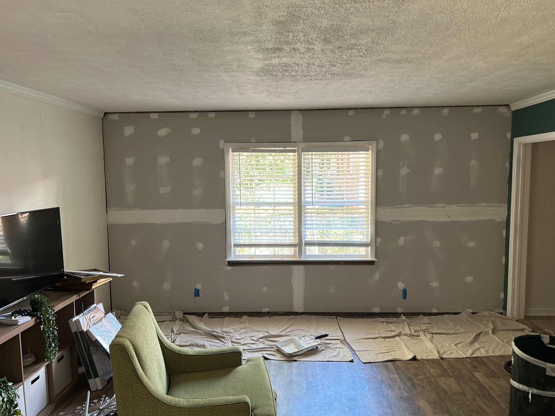 Renovation of Living Room with Couch – Columbus, GA – All Veteran Renovators