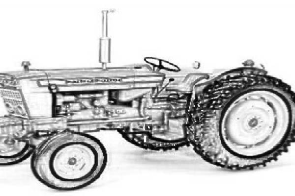 sketch of tractor