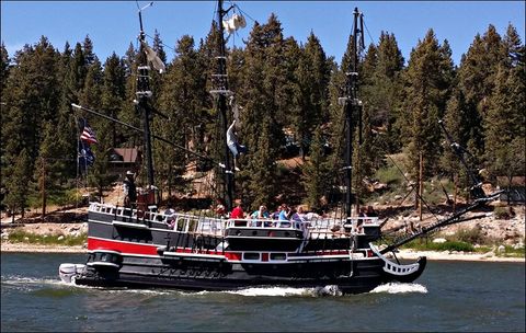 Big Bear Lake Cruise on the Pirate Ship of Big Bear Lake