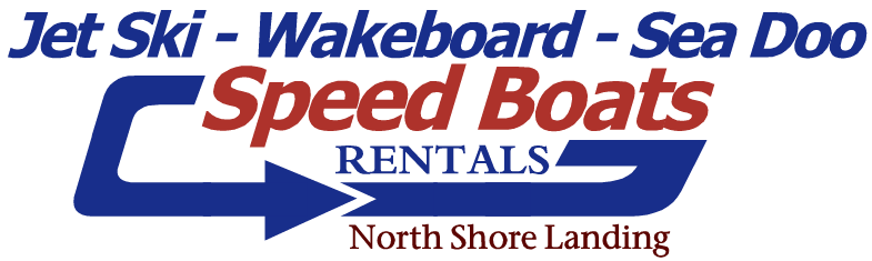 Speed baot and wakeboarding rentals in Big Bear Lake at North Shore Landing in Big Bear Lake California