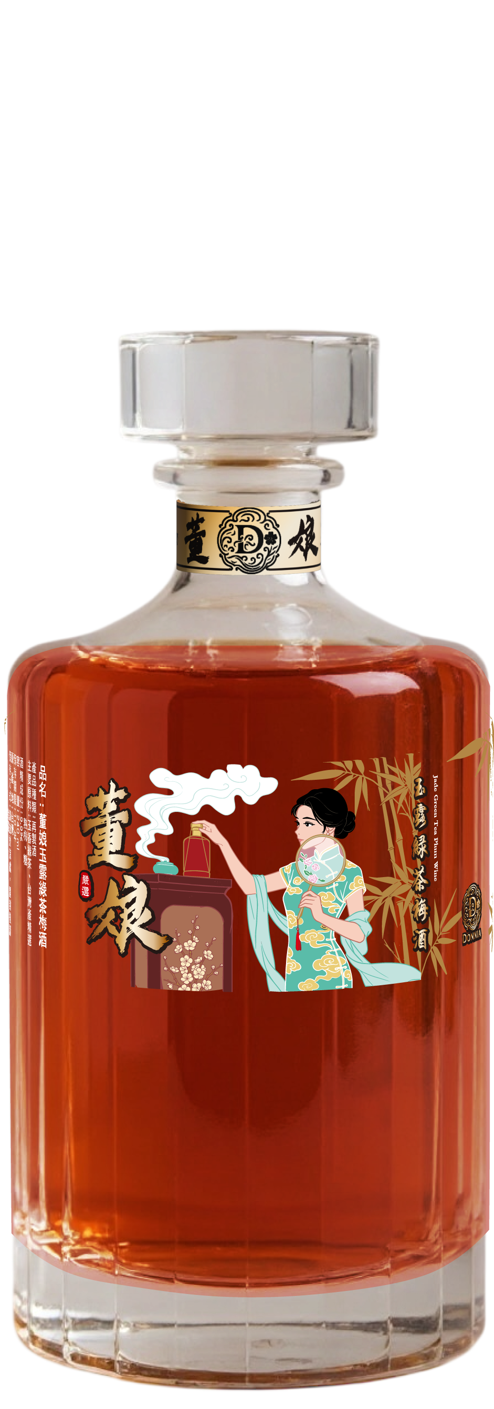 董娘玉露綠茶梅酒240ml