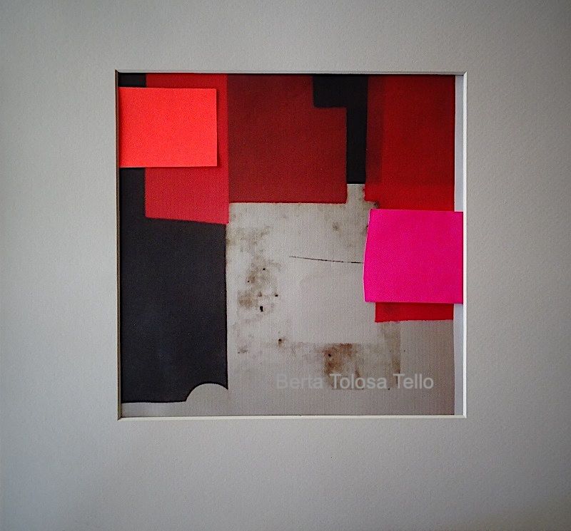 Una obra de arte enmarcada de Diana Tolosa Tello