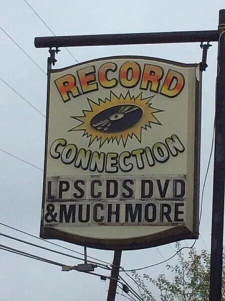 Record Connection Store Sign | Ephrata, PA | Record Connection