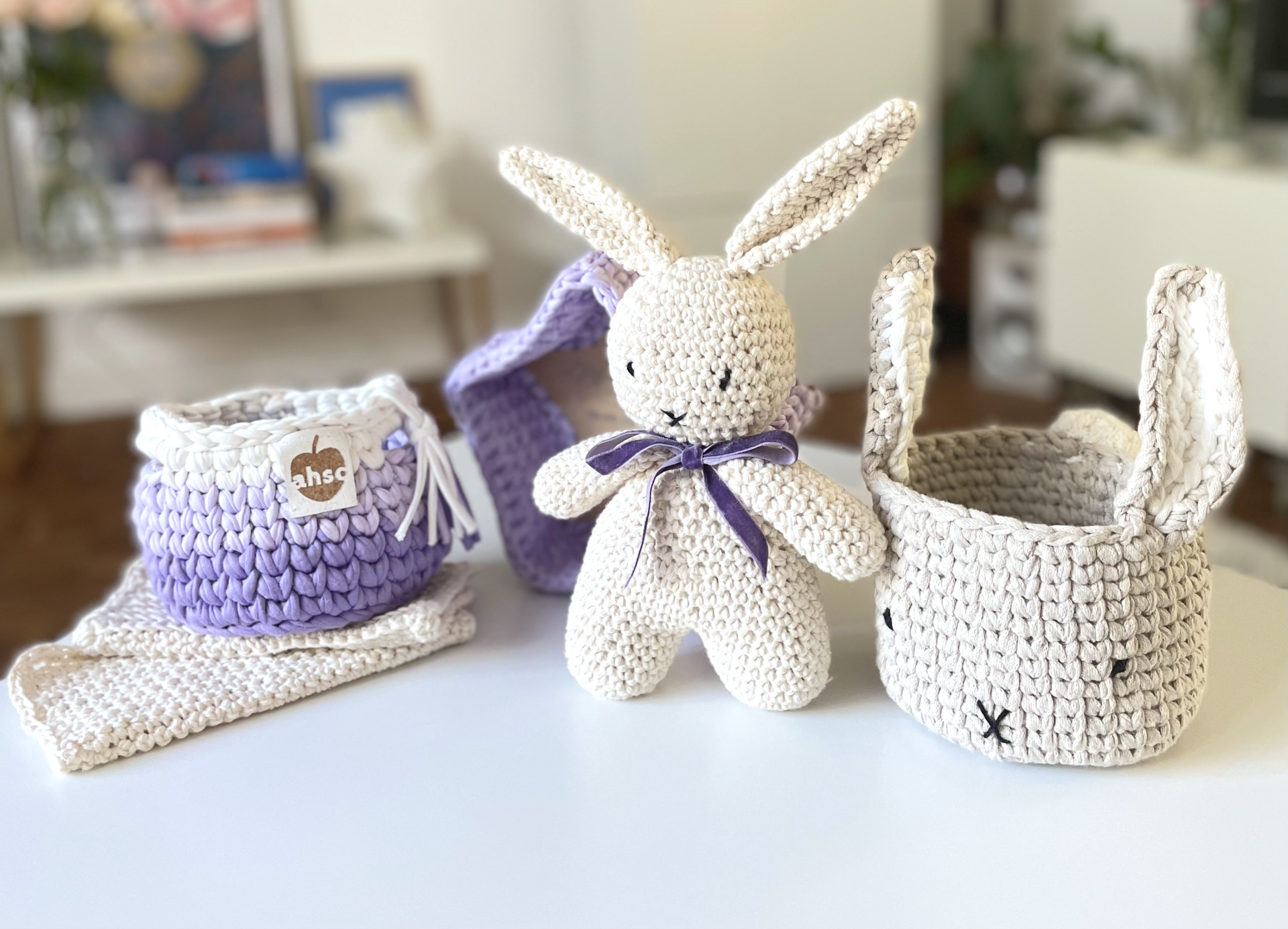 Crochet bunnies
