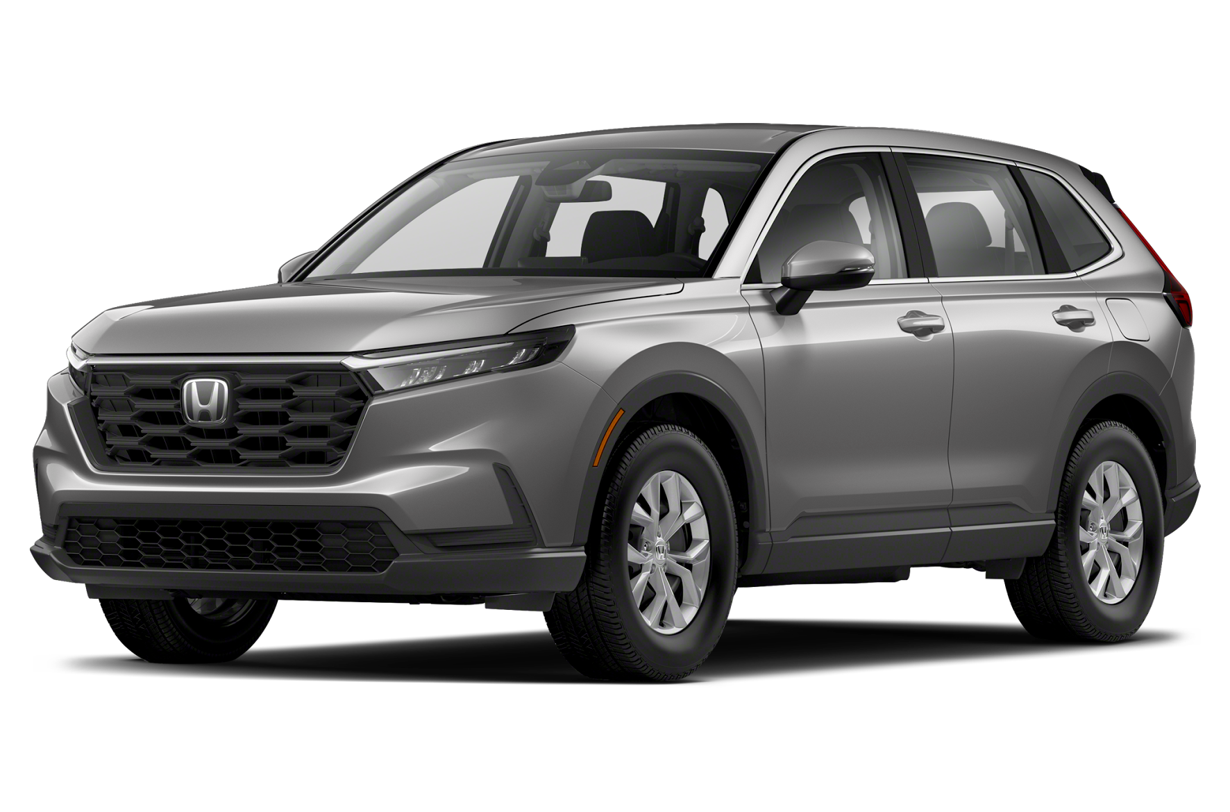 A gray honda cr v is shown on a white background 2024 Honda CR-V 