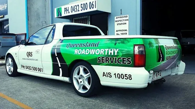 Our Mobile Inspection Ute — Queensland Roadworthy Services In Southport, QLD