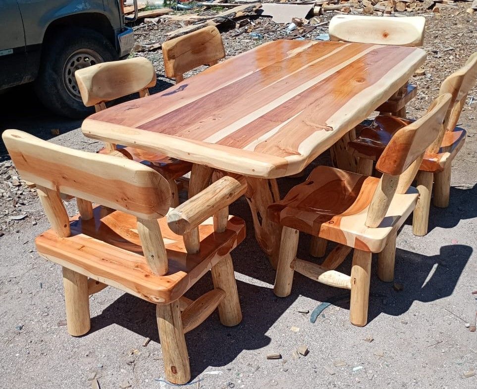 Restaurant Grand Rustic Package – Tables, Chairs, Benches & Bar Stools