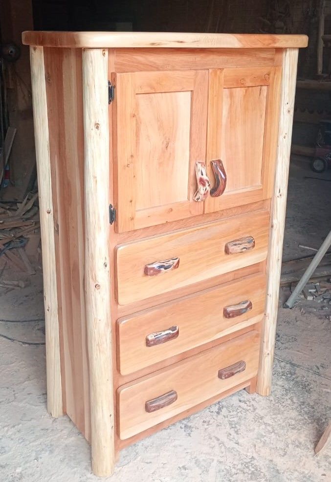 Rustic Master Bedroom Package – Bed, Nightstands & Dresser