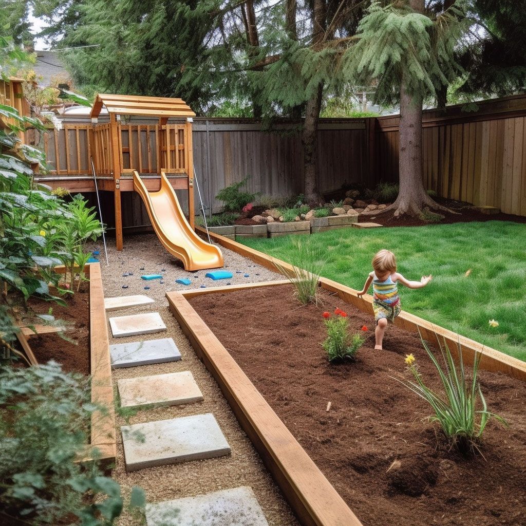 Learn how to design a safe and enjoyable kid-friendly backyard with play structures, sensory gardens, and family spaces.