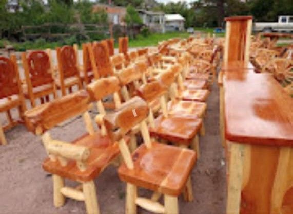 Restaurant Terrace Rustic Package – Outdoor Dining & Bar Seating