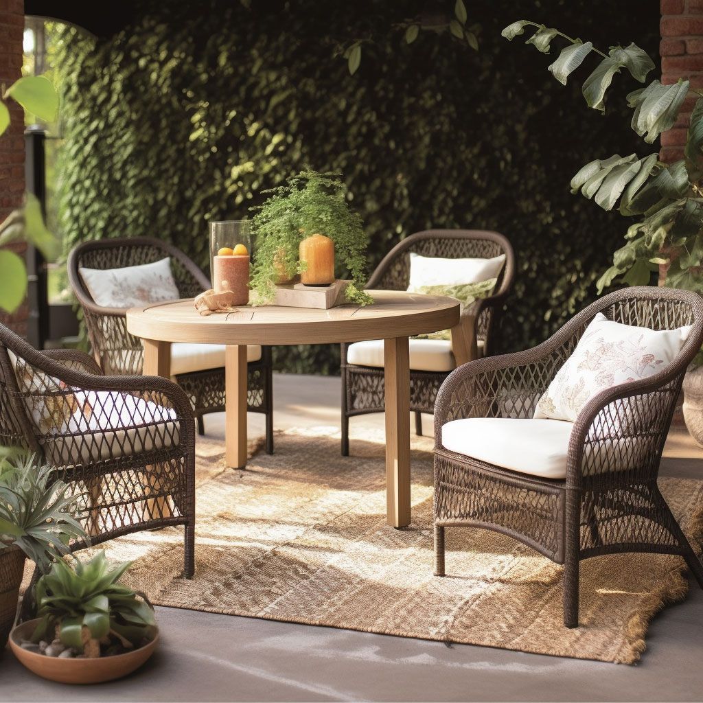 Finding the Perfect Patio Furniture, outdoor rugs, and accessories