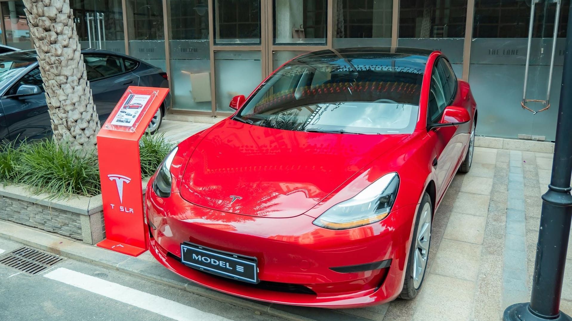 Premium Tesla window tint