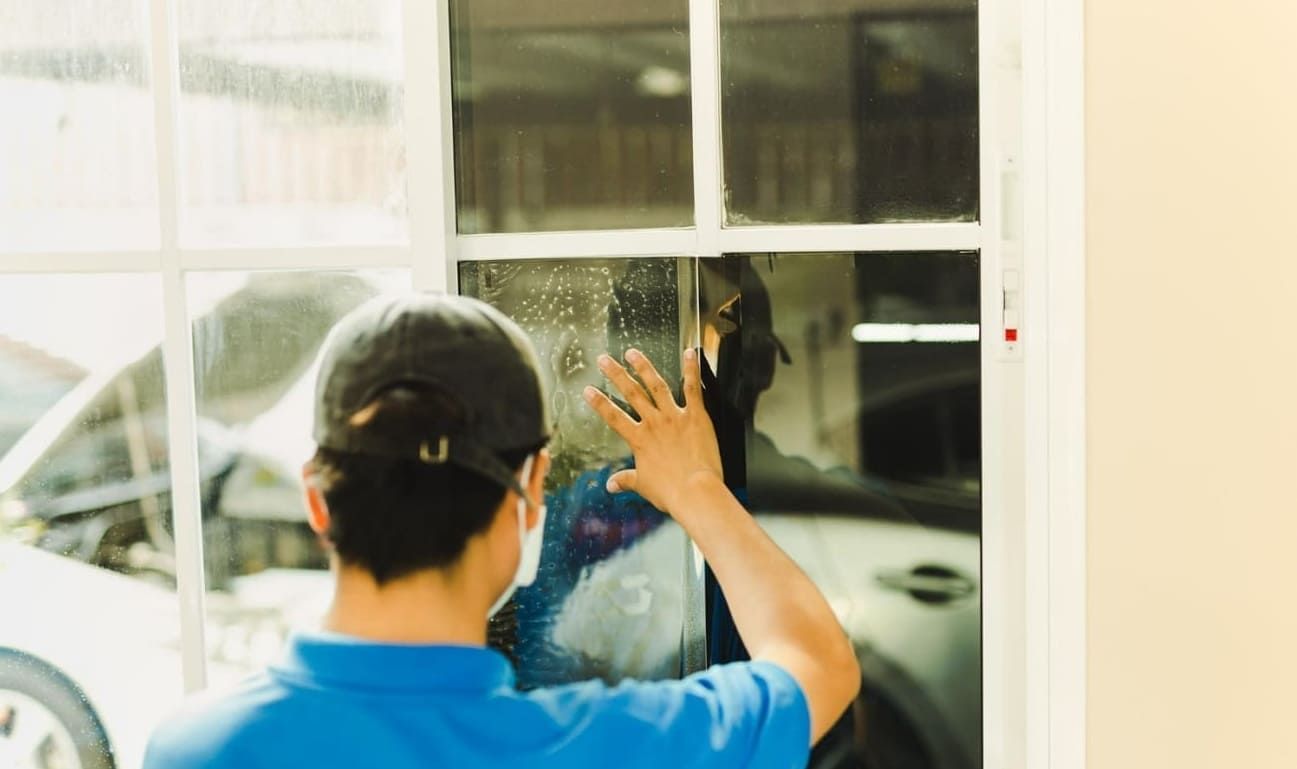 commercial window film process