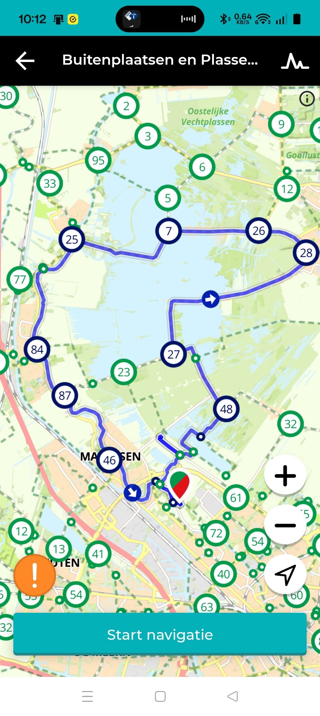 Fietsroute Fietsroute Loosdrechtse Plassen