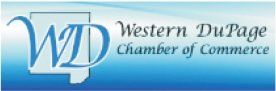The logo for the western dupage chamber of commerce