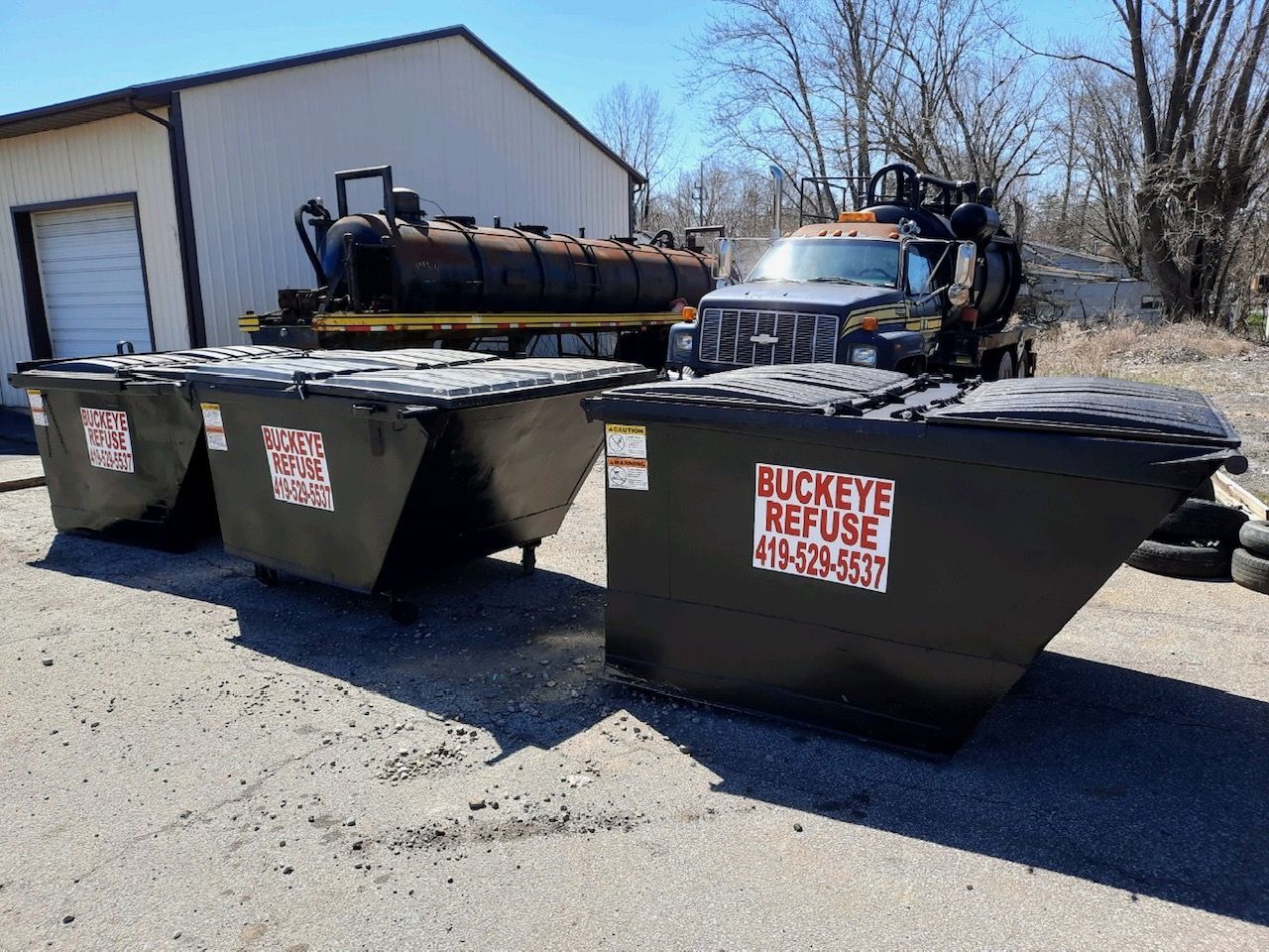 Commercial Waste — Mansfield, OH — Buckeye Refuse
