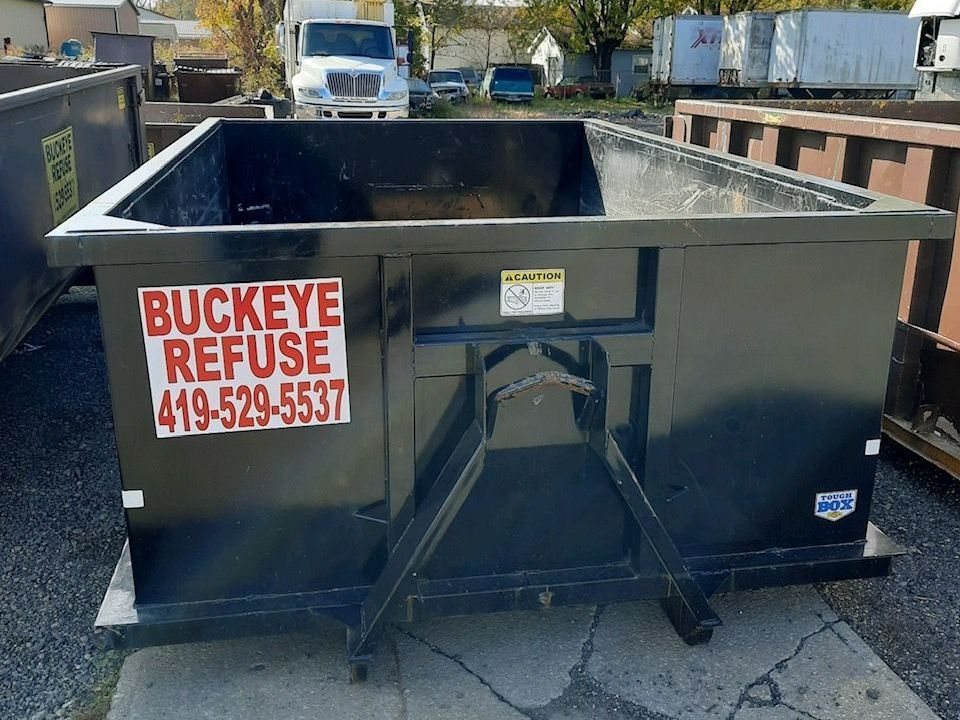 Roll Off Container 2 Yards — Mansfield, OH — Buckeye Refuse