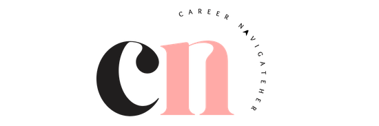Career NavigateHer Pink and Black Logo