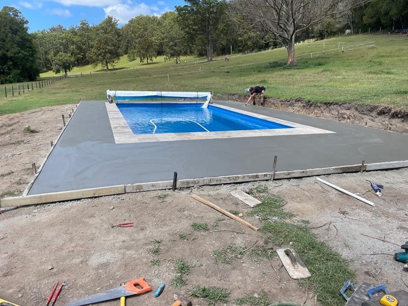 Pool Side Concrete Experts — Brodie Wynter Concreting in Port Macquarie, NSW