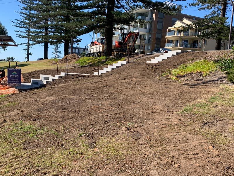 Long Stair Concrete — Brodie Wynter Concreting in Port Macquarie, NSW