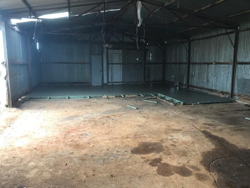 Barn Concrete Installation — Brodie Wynter Concreting in Port Macquarie, NSW