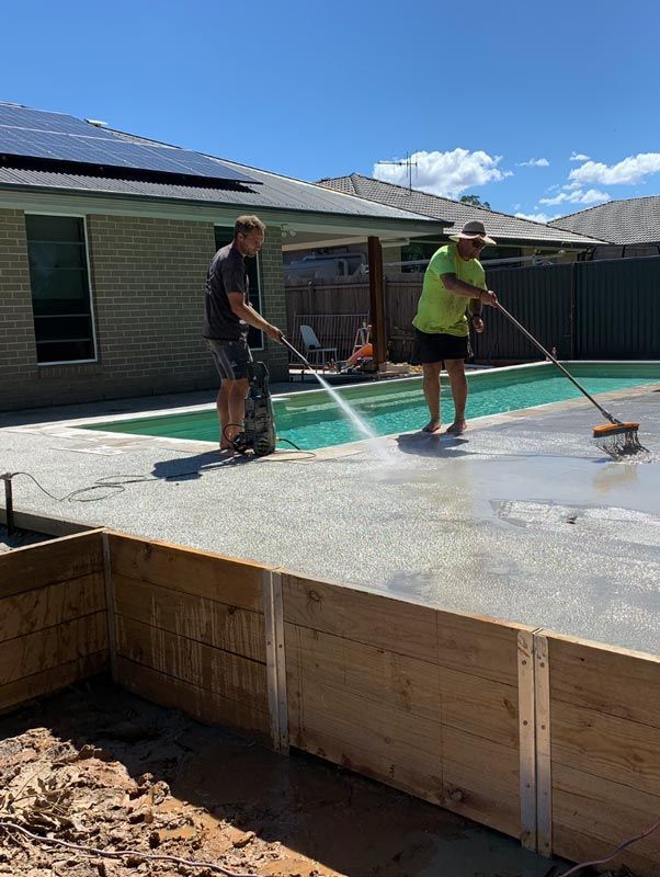 Finishing Concrete Installed — Brodie Wynter Concreting in Port Macquarie, NSW