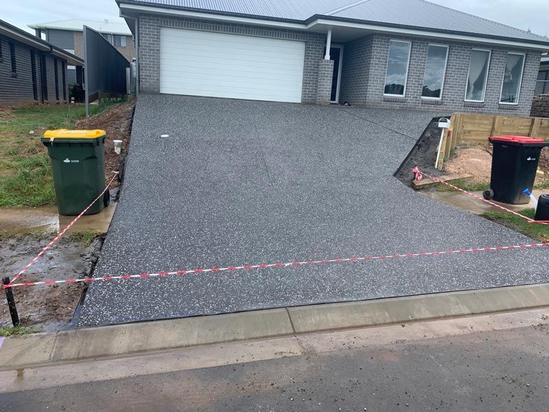 Driveway Residential — Brodie Wynter Concreting in Port Macquarie, NSW