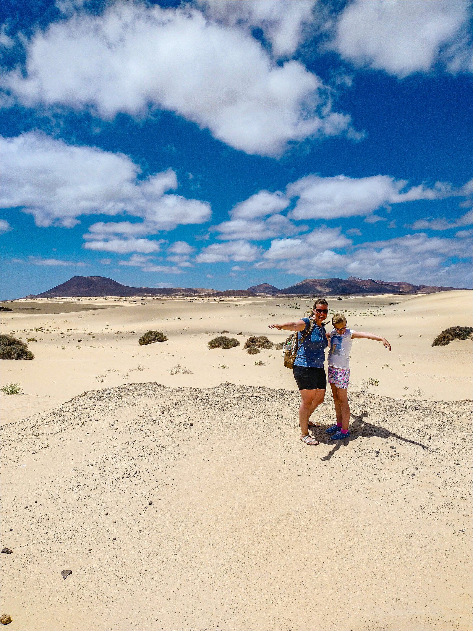 Dünenwandern in den Dunas de Corralejo