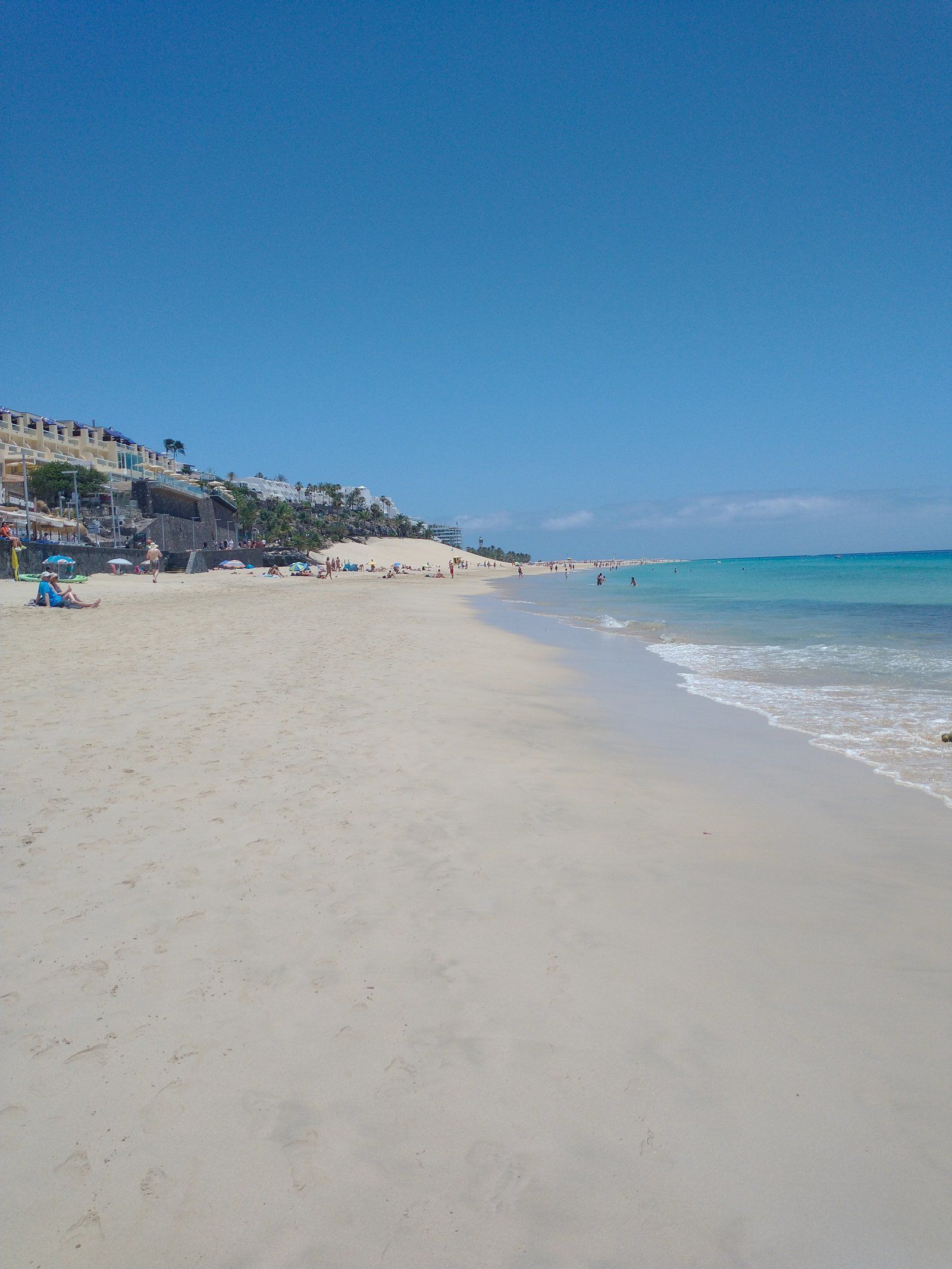 Strand von Morro Jable auf Fuerteventura
