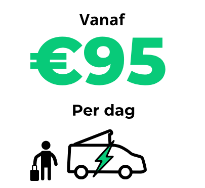 Elektrische camper vanaf €90 per dag