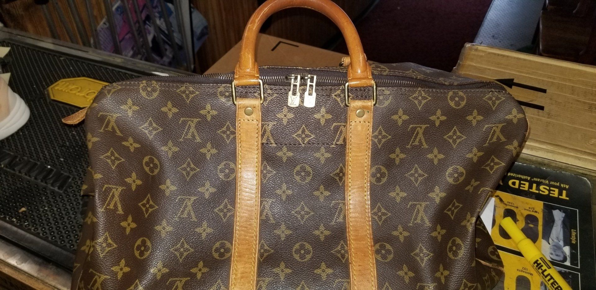 Louis Vuitton — After Repair Image of Bag in Philadelphia, PA