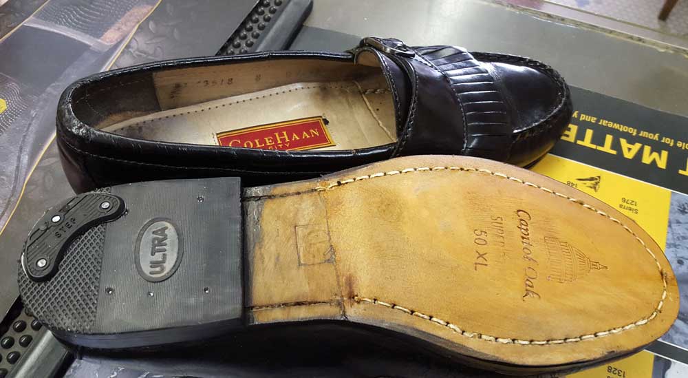 Repaired shoes — Shoe Repair in Philadelphia, PA