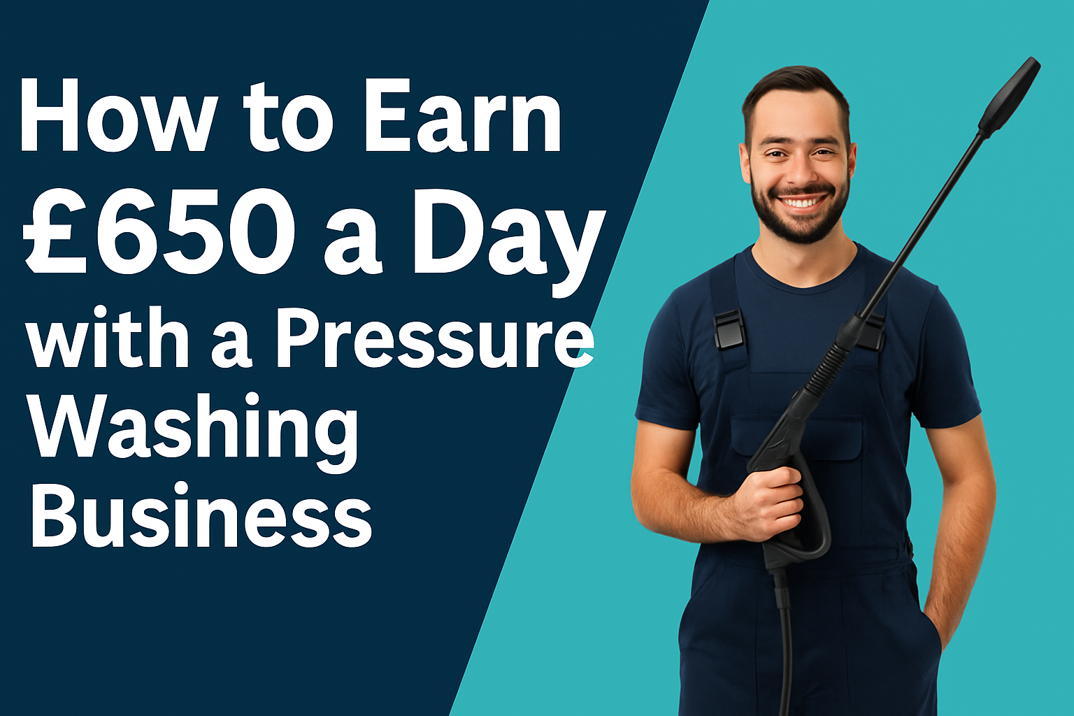 How to Earn Up to £650 a Day with a Pressure Washing Business