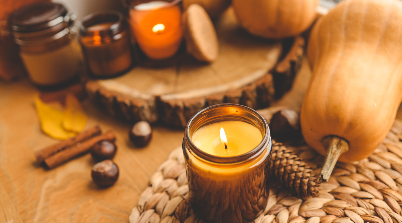 Rustic and cosy kitchen autumn decoration inspiration with James James Kitchens