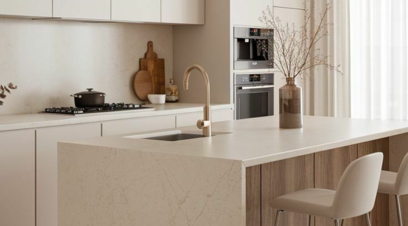 Minimalist design within a luxury kitchen