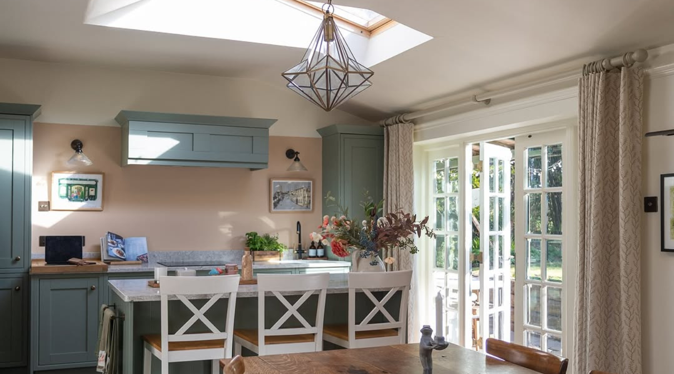 Luxury Summer Kitchen by James James Kitchens