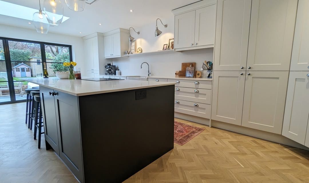 Kitchen Into Garden Luxury Design with James James Kitchens