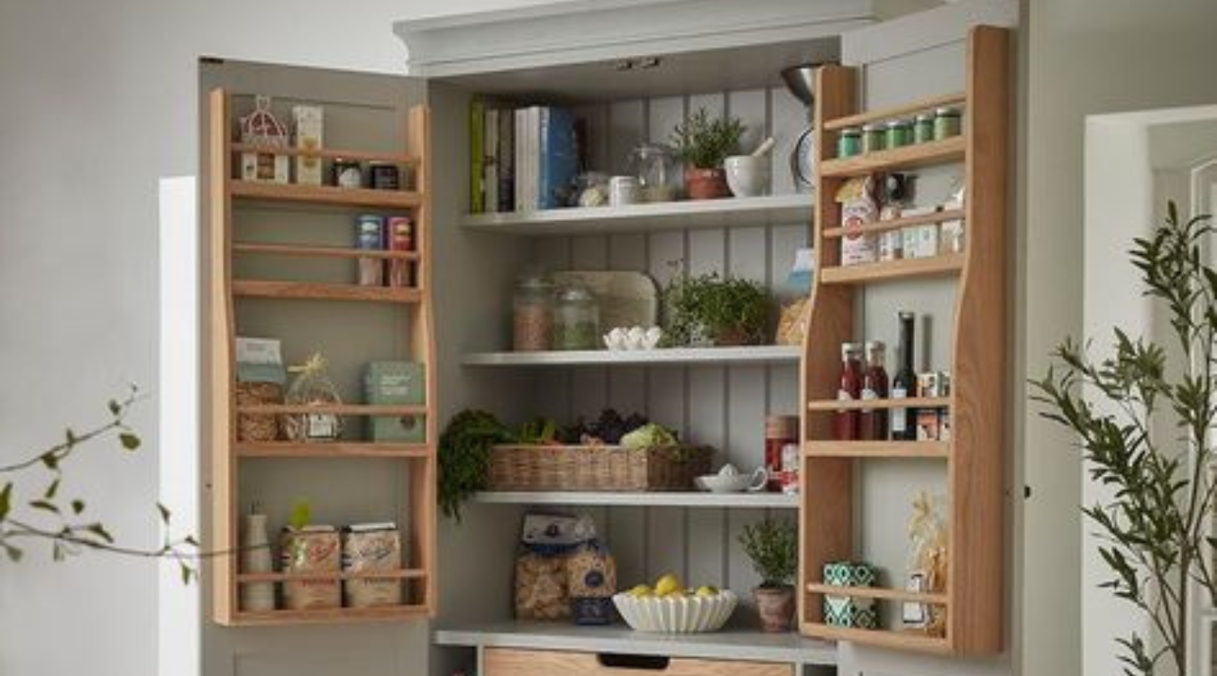 Bespoke storage design inside of a luxury kitchen