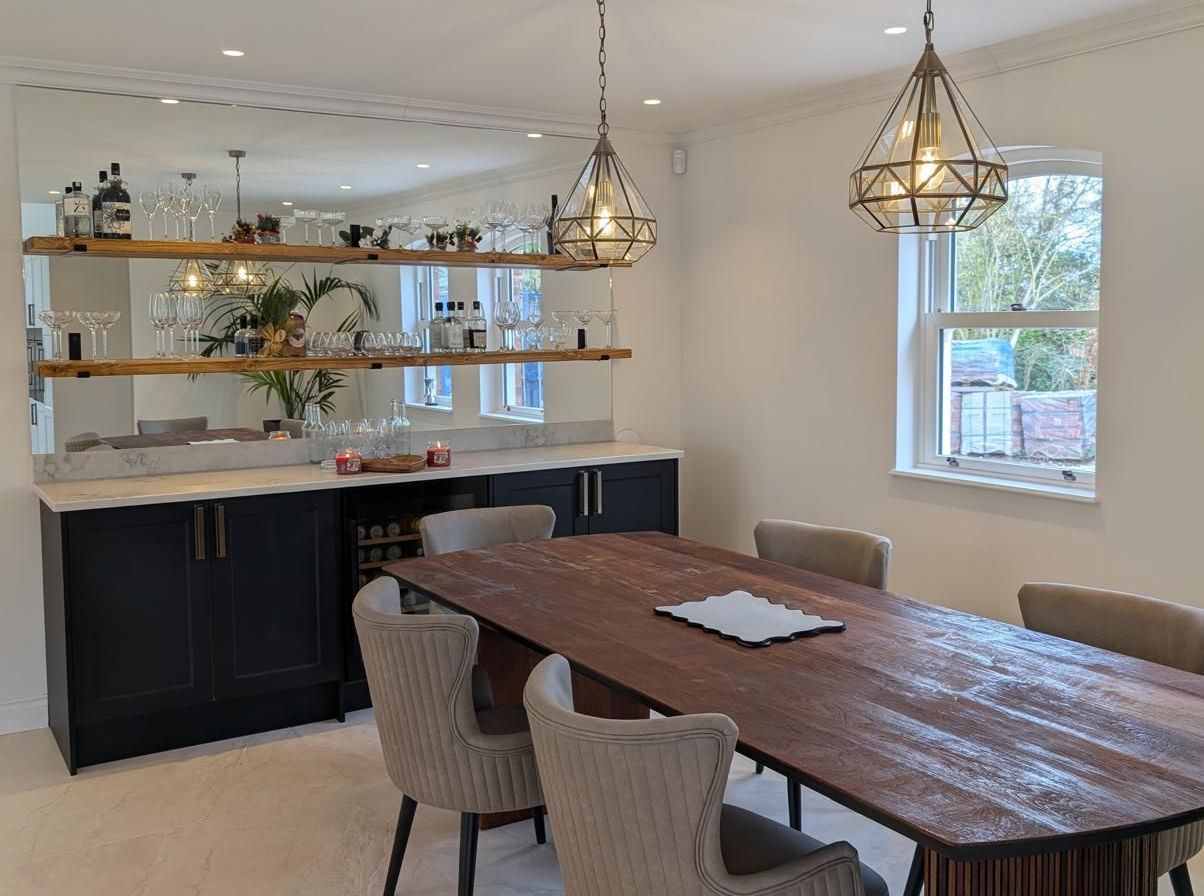 Stunning Luxury Bar Area Designed by James James Kitchens Stunning Luxury Bar Area Designed by James James Kitchens