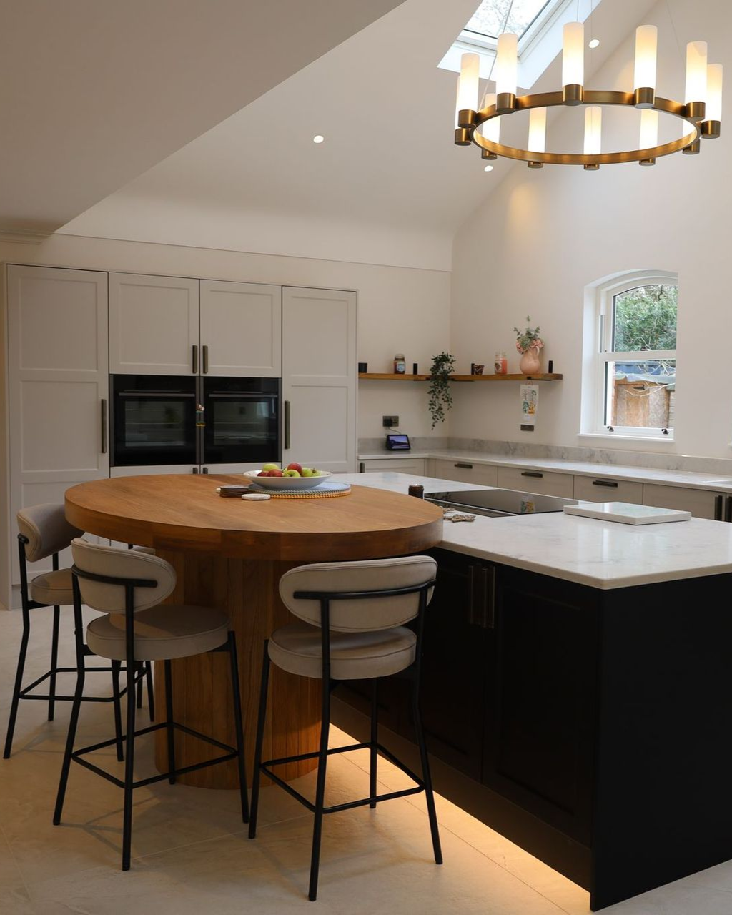 Bright and luxury kitchen designed by James James Kitchens