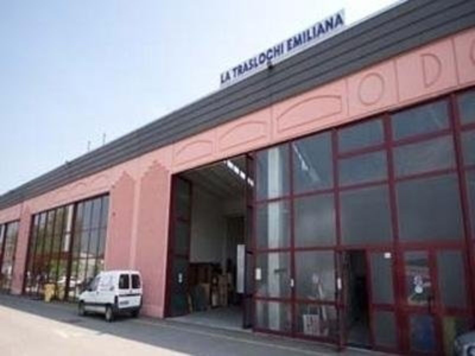 Ingresso della sede dell'azienda